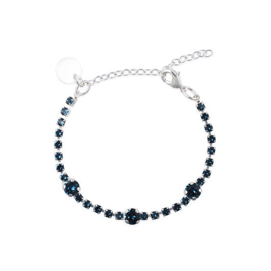 Navy Blue Stone Bracelet